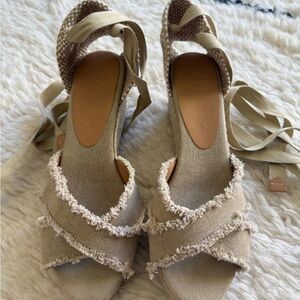 Castaner Beige Espadrille Sandals